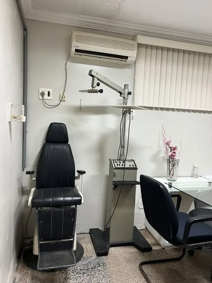 Sala de atendimento oftalmológico
